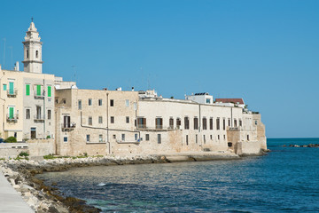 Panoramic view of Molfetta. Puglia. Italy. 