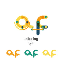 Letters logo icon