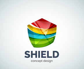 Shield logo business branding icon
