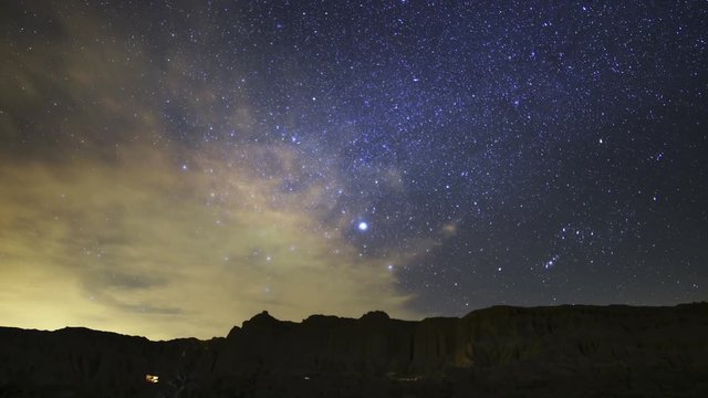 Milky Way Galaxy Time Lapse 31 Mojave Desert California