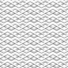 Abstract seamless geometric paper strip pattern