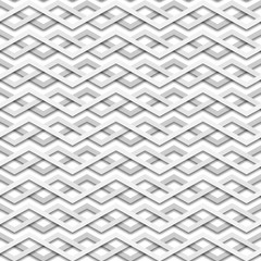 Abstract seamless geometric paper strip pattern