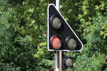 Feu de signalisation d'écluse
