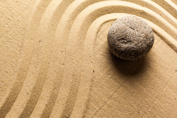 Fototapeta na wymiar zen garden meditation stone background