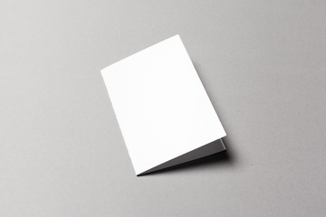 Mock up on grey background