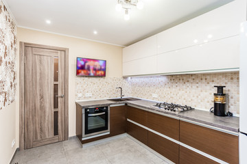 Modern kitchen interior