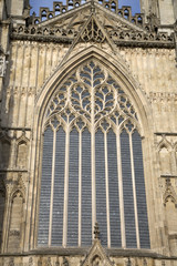 Fototapeta na wymiar York Minster Cathedral Church