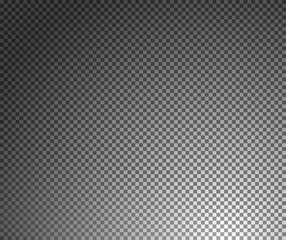 Transparency grid texture vector pattern with black and white gradient. Transparency grid background. Checkered background. Vector illustration