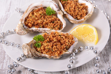 baked oyster