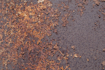 creative background of rusty metal, chipped paint, grunge metal surface, great background or texture for your project