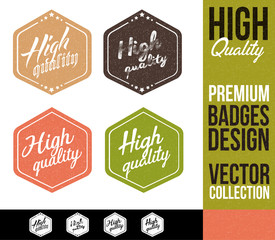 High Quality Logo Badge and Emblem in Flat Design Style.