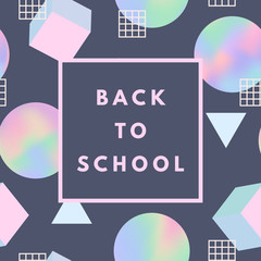 Back to school background
