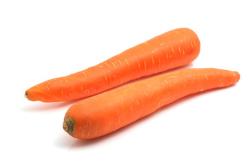 carrot isolated on white background