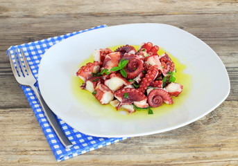 Insalata di polpo alla siciliana