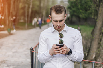 The man in the street