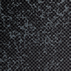 water drop rain splash Isolated 3d