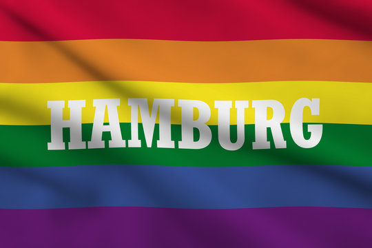 Rainbow Flag Hamburg