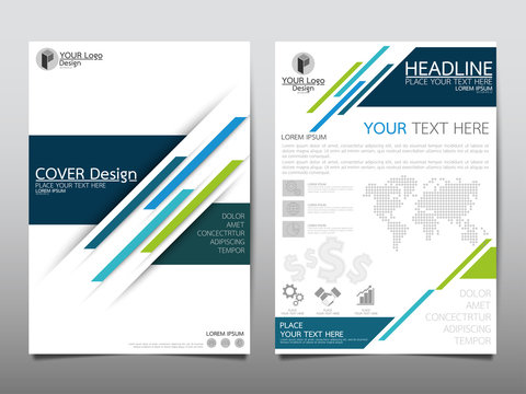 Blue technology cover business brochure vector design, Leaflet advertising abstract background, Modern poster magazine layout template, Annual report for presentation.