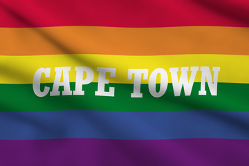 Rainbow Flag Cape Town