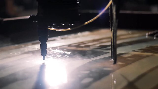 metal cutting machine CNC water jet
