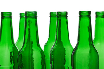Recycling von wiederverwertbaren Glasflaschen