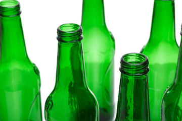 Recycling von wiederverwertbaren Glasflaschen