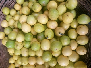 Full frame shot of lemons for sale