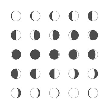 moon gray icons