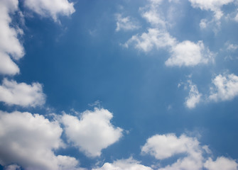 Fototapeta na wymiar blue sky with clouds, vintage concep,soft fogus