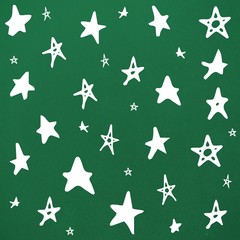 Composite image of star drawings