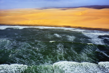 The coast in Namibia