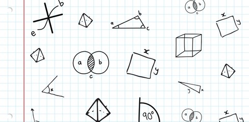 Composite image of maths