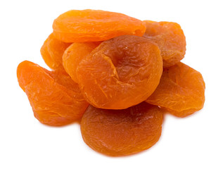 The dried apricots