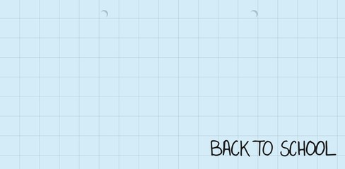 Composite image of back to school message