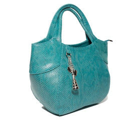female handbag on a white background