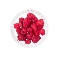 Raspberry in a bowl