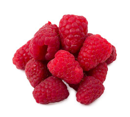 The raspberry berries