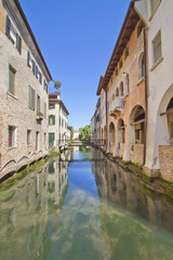 Obraz premium treviso canale dei buranelli veneto italia europa