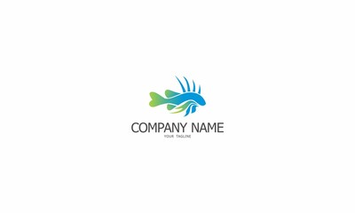 Obraz premium Lionfish logo by OriQ