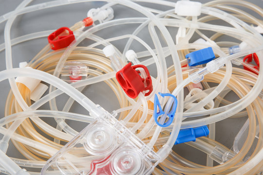 Tubes of hemodialysis machine