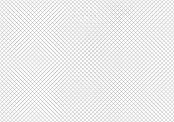 Vector square mesh pattern on white background illustration.