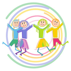 Logo d'écoliers