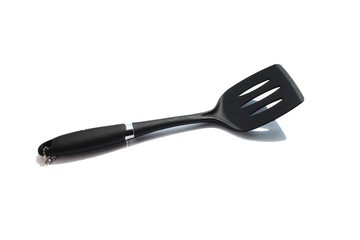 Kitchen spatula on awhite background