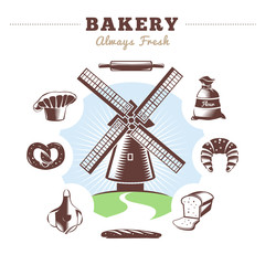 Vintage Bakery Element Set