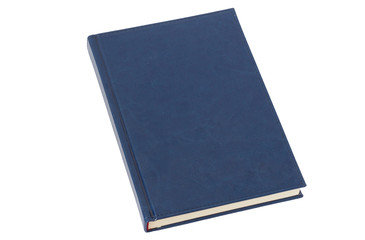 Diary on a white background