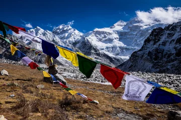 Deurstickers Kangchenjunga Kangchenjunga-berg, Nepal