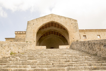 Entrance to the convent of San Salvador