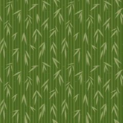 Pattern with bamboo