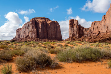 Sand Stone Monuments in Arizona