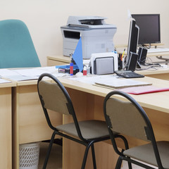 Interior of an office